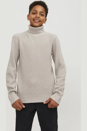 JACK & JONES JACK&JONES - JORKYLE KNIT ROLL NECK JNR - Jongens - Truien