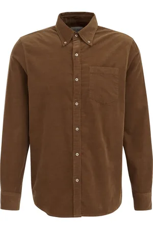 Van gils Heren premium corduroy overhemd
