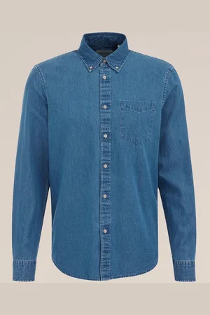 Van gils Heren premium denim overhemd