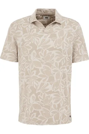 WE Fashion Heren polo met dessin