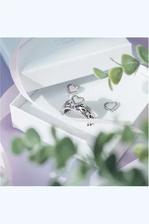 Ixxxi Jewelry-From The Heart-Zilverkleurig-Dames Sieraden geschenkset