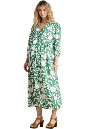 Envie de Fraise Lange jurk met bloemenprint voor zwangerschap en borstvoeding