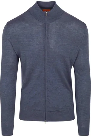 Suitable Cardigan Merino Denim