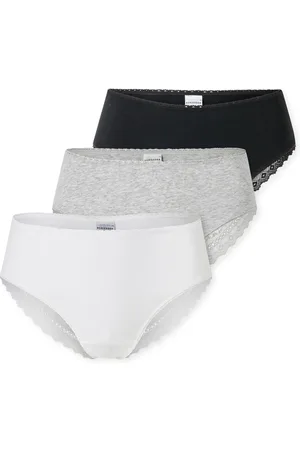 Schiesser Braziliaanse set van 3 kanten meerkleurig - Moderne Multipacks Dames Onderbroek