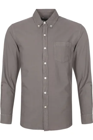 Colorful Standard Overhemd Storm Grey