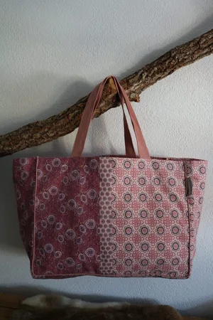 Merkloos Hand/schoudertas/strandtas