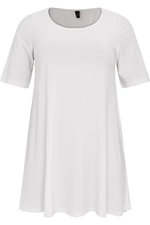 Yoek | Grote maten - dames t-shirt korte mouw - zwart