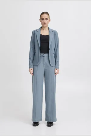 Ichi Blazer Ihkate Bl Denim 20122944 204437 Light Blue Dames