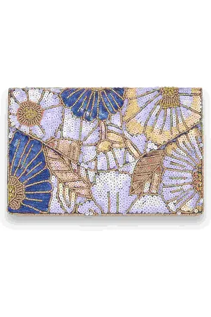 Bulaggi Flower clutch ( blauwe )