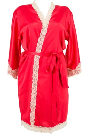Guy de France Kimono - satijn uni - L