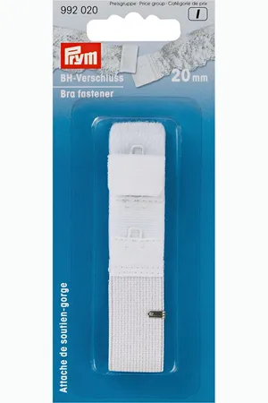 Prym BH verlengstuk 20 mm - 1 haaks - 2 cm met 1 haak - 3 standen - bh verlenger - tussenstuk