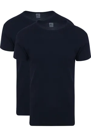 Alan Red Copenhagen T-shirt O-Hals Navy 2-Pack