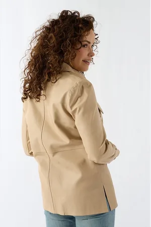Donders Blossom Leren Shirt-jacket