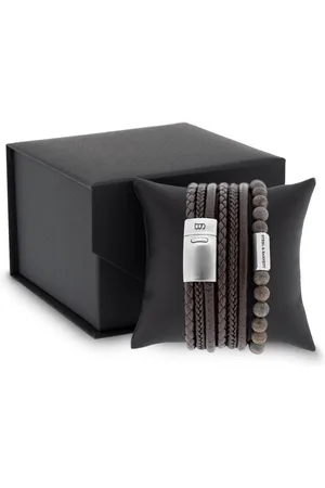 Steel & Barnett Armbandenset Duo - Heren - - 18.5 cm