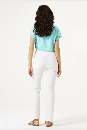 Garcia Dames T-shirt Blauw Korte mouw
