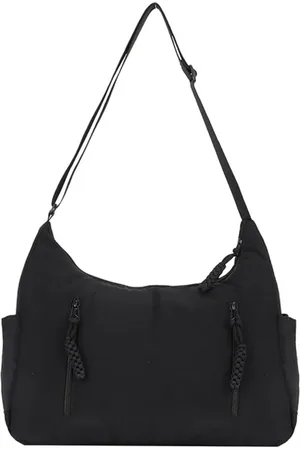 Merkloos S&Dshopline® Hobo Schoudertas voor dames, grote capaciteit, nylon, katoen, gevoerde casual boodschappentas, lichte pendeltas, draagtas, draagtas