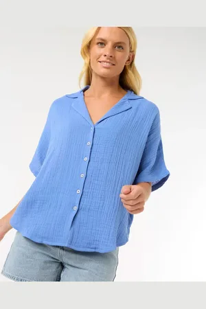 Rip Curl Premium Surf S/S Shirt - Blue