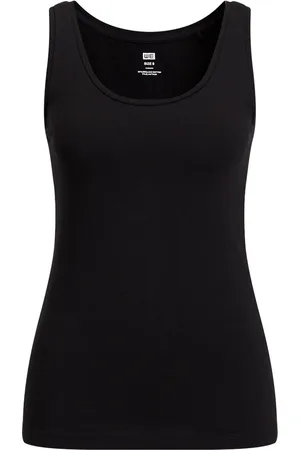 WE Fashion Dames singlet van biologisch katoen