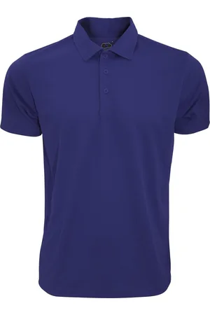 AWDis Fruit Of The Loom Heren vochtafvoerend poloshirt met korte mouwen
