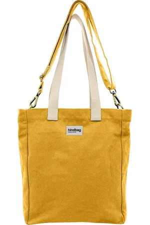 Hindbag Schoudertas Paul saffraan - 100% biologisch katoen