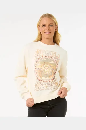 Rip Curl Luna Relaxed Crew - Bone