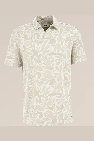WE Fashion Heren polo met dessin