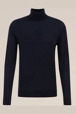 WE Fashion Heren coltrui van merinowol