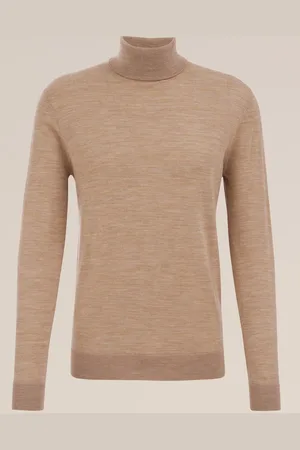 WE Fashion Heren coltrui van merinowol