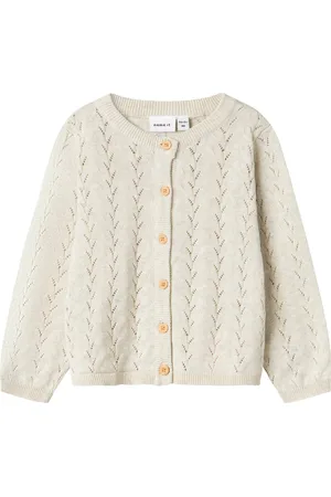 NAME IT NMFBANNI LS KNIT CARD NOOS Meisjes Vest