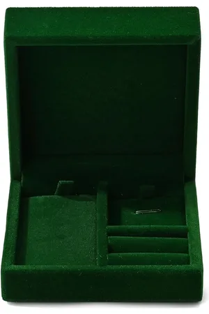 Merkloos Kleine geschenkdoos, fluweel, sieradendoos voor ringen, oorbellen, halsketting