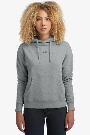 A-dam Merel - Hoodies - Katoen - Trui - Dames - Grijs - XS