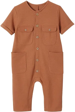 Vertbaudet Jumpsuit met honingraatmotief baby