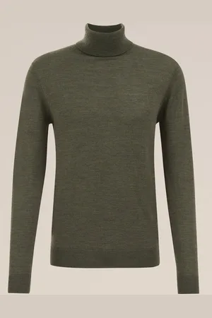 WE Fashion Heren coltrui van merinowol