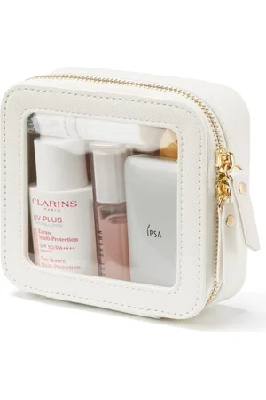 Merkloos Cosmetische tas - Transparante rits reistas, draagbare cosmetische opbergtas, kleine reistas