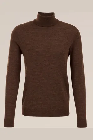 WE Fashion Heren coltrui van merinowol