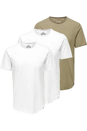 Only & Sons Heren t-shirt 3 pack ONSBENNE