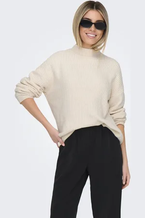 JDY MELIA L/S HIGH NECK PULLOVER KNT - Dames - Gebreide truien