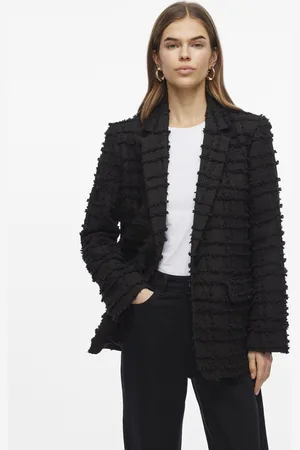 VILA Blazer Viarisana L/s Blazer/bfs 14104257 Black Beauty Dames