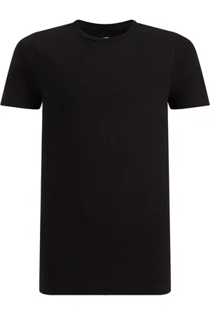 WE Fashion Jongens basic T-shirt met ronde hals