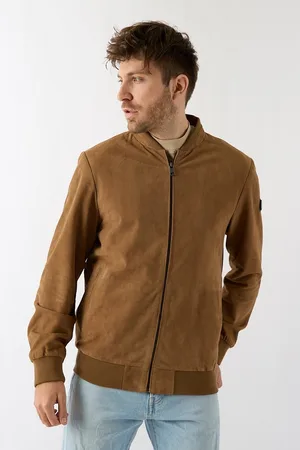 Donders Varcity Suède Lumber Jacket