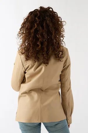 Donders Blossom Leren Shirt-jacket