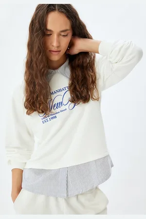 Koton Overhemdkraag Relax Sweatshirt