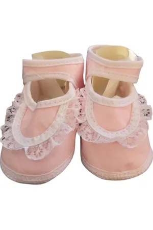 Junior Joy Babyschoenen Newborn Kant Meisjes /wit