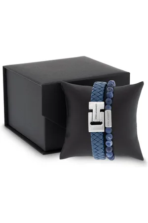 Steel & Barnett Armbandenset Duo Marine - Heren - - 22.5 cm