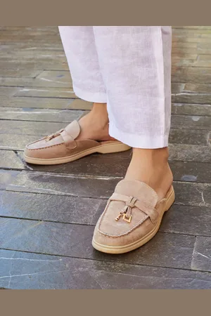 Buonarotti Dames Loafers - Mocassins - - Suedine