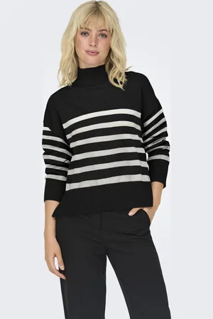 ONLY Bari High Neck Knitted Sweater Dames