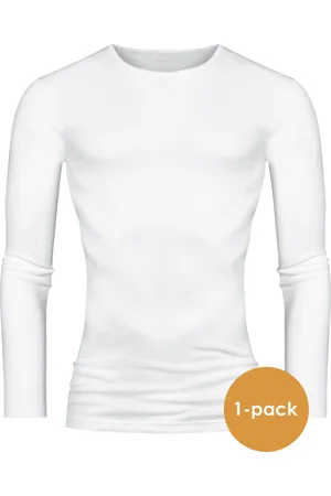 Mey Casual Cotton long sleeved shirt (1-pack) - heren T-shirt O-hals lange mouw