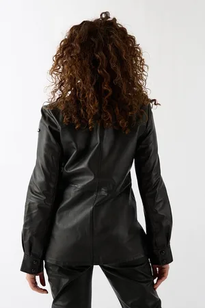 Donders Blossom Leren Shirt-jacket