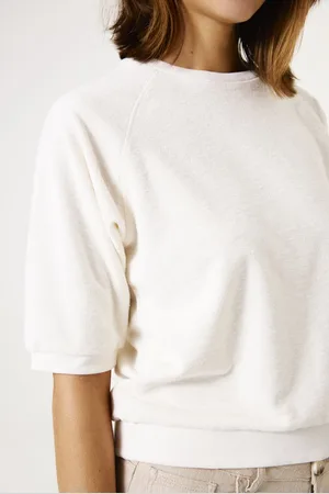 Garcia Dames Sweater Wit Korte mouw