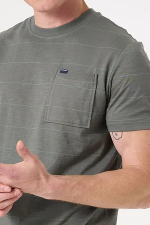 Garcia Heren T-shirt Groen Korte mouw